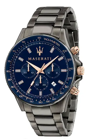 Maserati Stainless Steel Quartz Chronograph Watch