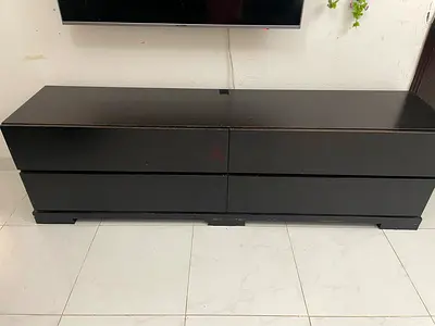 TV cabinet with 4 storage