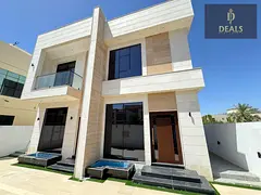 Villa for annual rent, first occupancy, 6 master bedrooms, Al Rawda area, Ajman