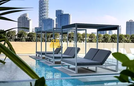 Luxury 1BR - Pool View - Huge Gym - Prime Location Near Entrance