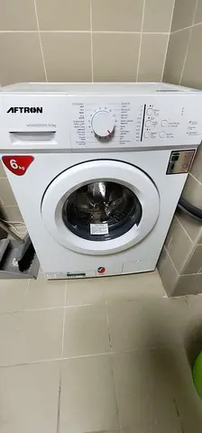 Aftron 6kg Front Load Washing Machine - Good Working Condition