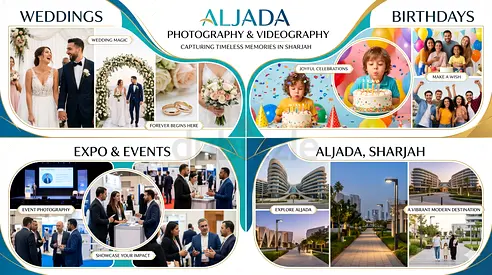 🚀 Photography  Videography Services in Aljada, Sharjah | Modern Visual Content for Businesses