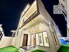 3 Floors Villa for Sale in Al Bahia Ajman | 5 Master BR + Pool | Super Deluxe | Registration Include