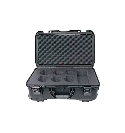 6 Lens Carry-On Case for Cine, Cine DS and Cine DSX Lenses