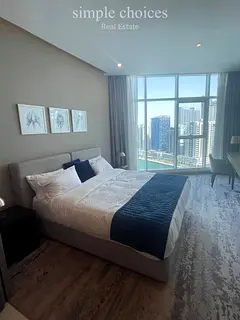 Elegant Fully Furnished Studio | Prive Tower B | Business Bay | Prime Canal Location