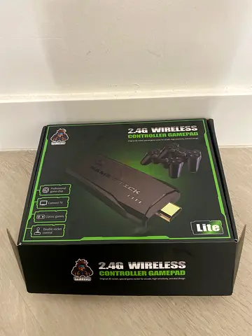2.4G Wireless HDMI Game Stick with Dual Controllers (Brand New in Box)