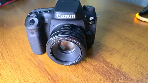 Canon EOS 90D with Canon EF 50mm f/1.8 STM - Excellent Condition
