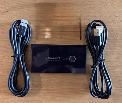 UGREEN USB-A 2.0 Switcher (4 devices-2PCs)