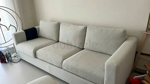 Sofa and footstool for sale