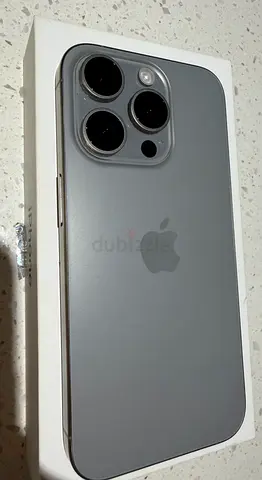 iPhone 15 Pro (Silver) 256g with Original Box - Excellent Condition