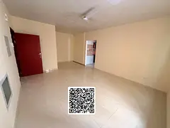 Spacious studio for rent in Al Alia near Dubai exit, largest size in Al Hamidiya, separate kitchen,