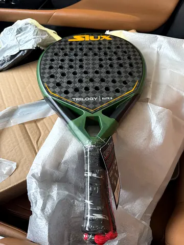 Siux Trilogy elite 5 padel racket - brand new with cover
