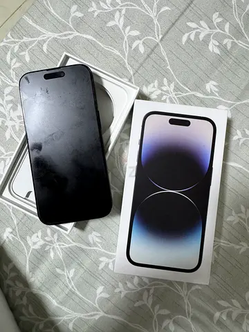 iPhone 14 Pro 256GB 84% Battery capacity (with box) - used, no scratch comes with original box
