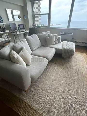 West elm newport sectional sofa