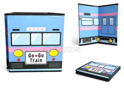 Kids Foldable Train Storage Box