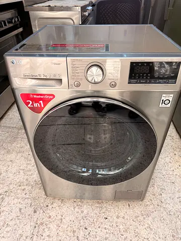 LG inverter Drict drive Steam Model 10/7 washing machine