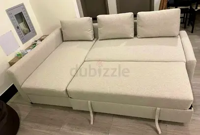 Ikea sofa cumbed with storage like new