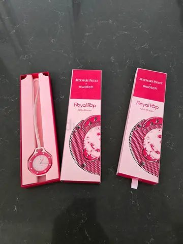 Brand new Swatch AP Rosso