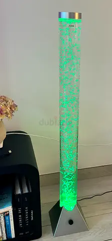 Bubble tube floor lamp