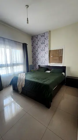 Bedroom set: Bed with mattress  2  drawers + 2 bedside tables  1 dresser with mirror  drawers