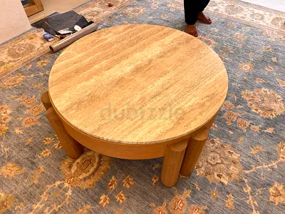Oasis Oval CrateBarrel Coffee Table