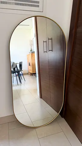Mirror Ikea Lindbyn Gold colour frame