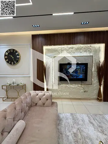 🏢 شقة فاخرة غرفتين وصالة في أبراج عجمان ون