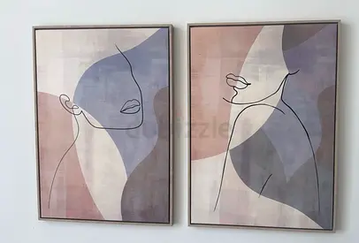 Feminine Paintings x2