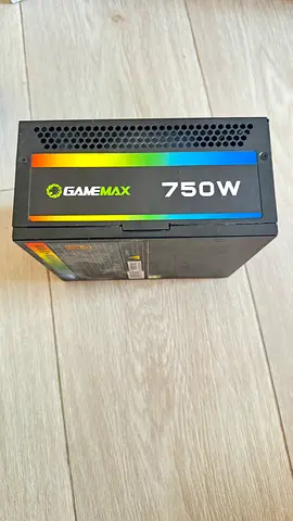 GameMax 750W RGB Gaming Power Supply (Good Working Condition)