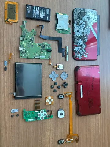 Used parts for new 3ds LL/XL