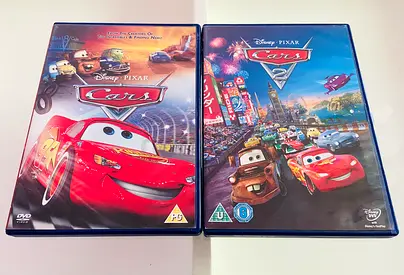 2 Disney Pixar Cars DVD’s