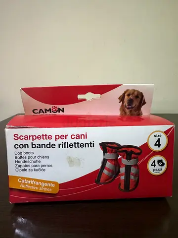 Reflective Dog Boot Covers (Size 4) - New in Box