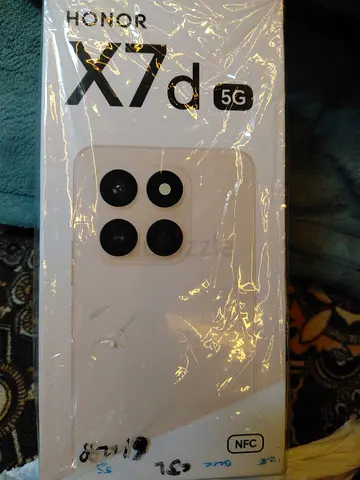 I have an Honor X7d 5G used like a new, only user by from 4 to 5 months