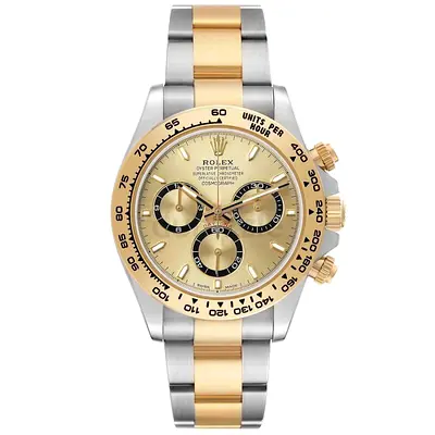 Rolex Daytona Two-Tone Mens Watch (Gold  Stainless Steel)