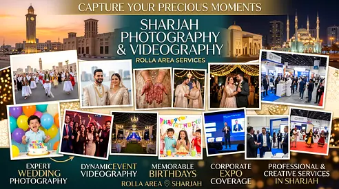 🚀 Visual Content Creation Services in Rolla, Sharjah | Photography, Videography  Digital Media
