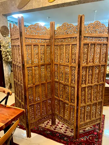 Marina solid wood home divider