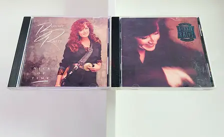 2 Bonnie Raitt Music CD’s