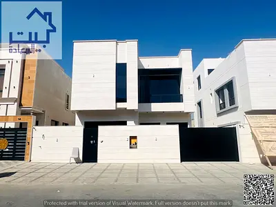 Modern villa for sale in Al Yasmeen_Ajman (2 floors + roof) Near Al Hamidiya Park , mosque & servic