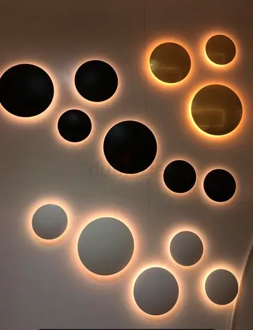 Modern Decorative Wall Mounted LED Disk Lights