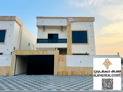 Luxury Villas for Sale in Al Helio 2, Ajman | 5 Master Bedrooms | Central AC | Prime Location on Al