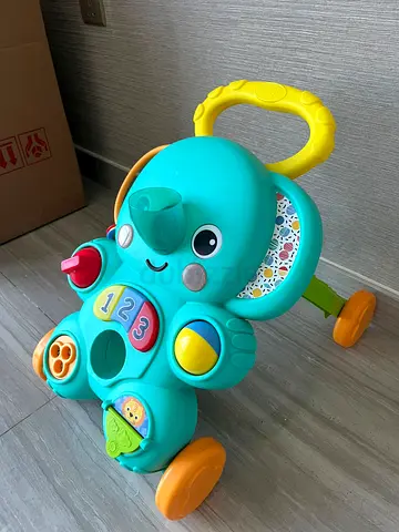 Elephant Activity Walker - Baby Push Walker with Lights  Sounds