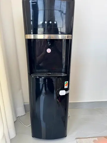 Hitachi bottom load Black freestanding water dispenser / cooler - good condition