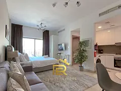 Furnished Studio | Genesis by Meraki | Balcony &amp; Pool Access