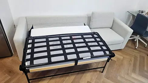 Ikea vimle three seater sofa bed with mattress