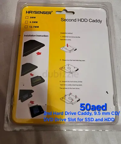 2nd Hard Drive Caddy 9.5mm