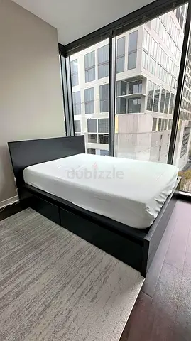 Ikea malm king storage bed with ikea mattress