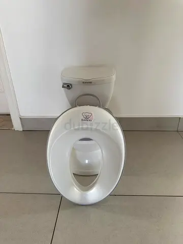 Child Potty Trainer Seat - White, Good Condition