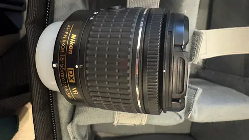 Nikon AF-P DX 18-55mm VR Kit Lens - Good Condition