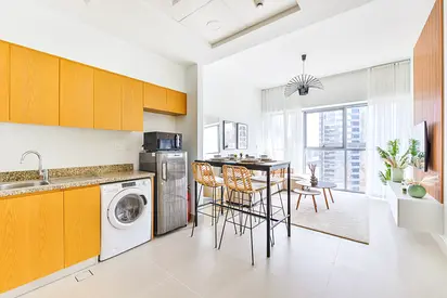 Burj Khalifa View | 1BR Apartment | Bellevue Tower 2