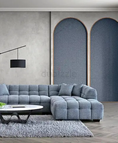 Grey L shaped Sofa For Sale Brand New